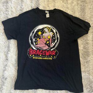 Hanes Men's Black T-shirt